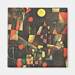 Aimant Paul Klee art : Pleine lune