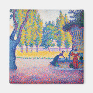 Aimant Paul Signac - Fontaine des Lices, Saint-Tropez