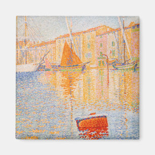 Aimant Paul Signac - La Bouée Rouge, Saint-Tropez