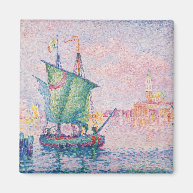 Aimant Paul Signac - Venise, Le Nuage Rose (Devant)