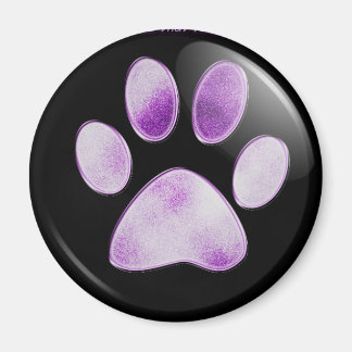 Aimant Paw pourpre