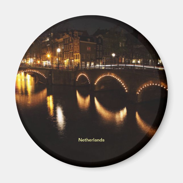 Aimant Pays-Bas : Ponts, Pays-Bas (Devant)