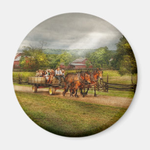 Aimant Pays - Cheval - Plaisirs de la vie