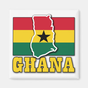 Aimant Pays du pavillon du Ghana