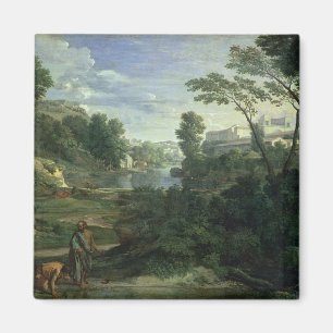 Aimant Paysage avec Diogène, 1648
