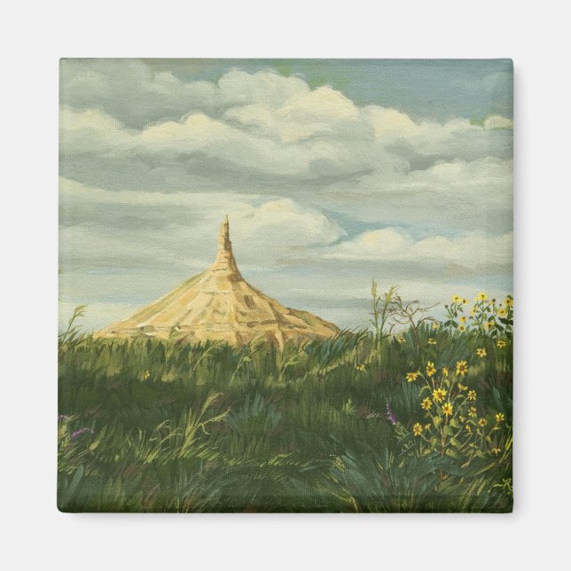 Aimant Paysage de Chimney Rock en 1170 (Devant)