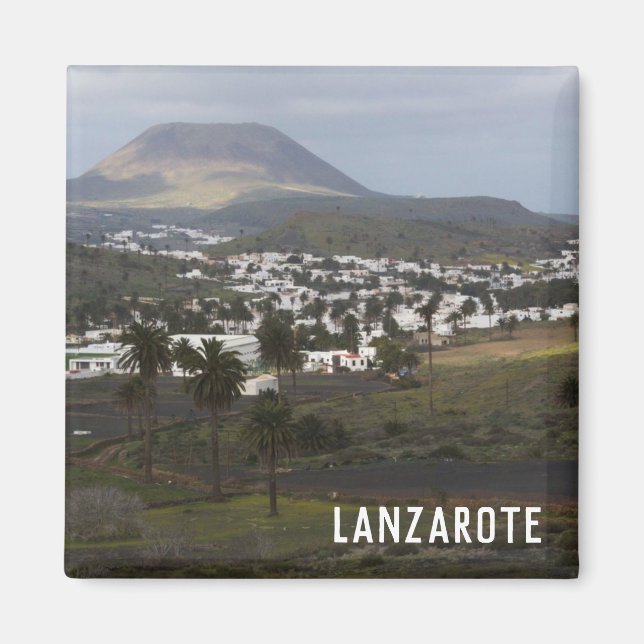 Aimant Paysage de Lanzarote (Devant)