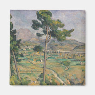 Aimant Paysage de Paul Cezanne   avec le viaduc