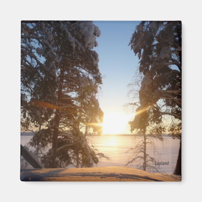 Aimant Paysage des terres (Devant)