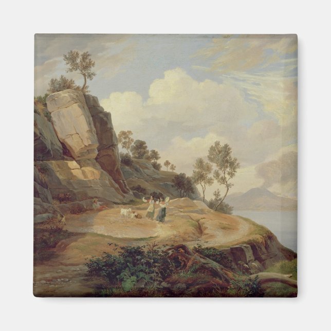 Aimant Paysage en Italie (Devant)