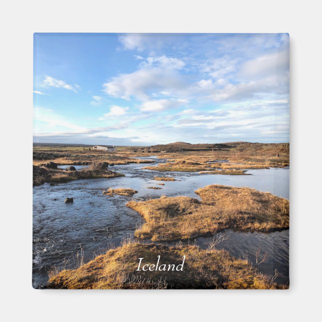 aimant paysage Islande (Devant)