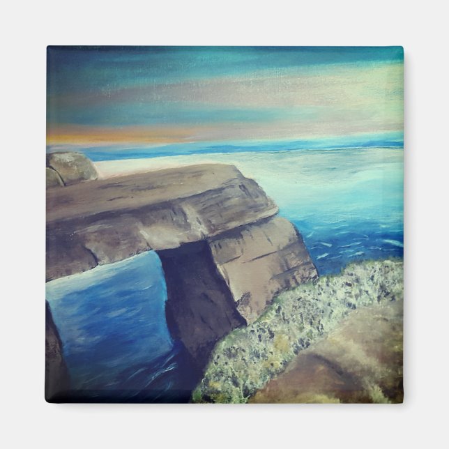 Aimant Paysage méditerranéen (Devant)