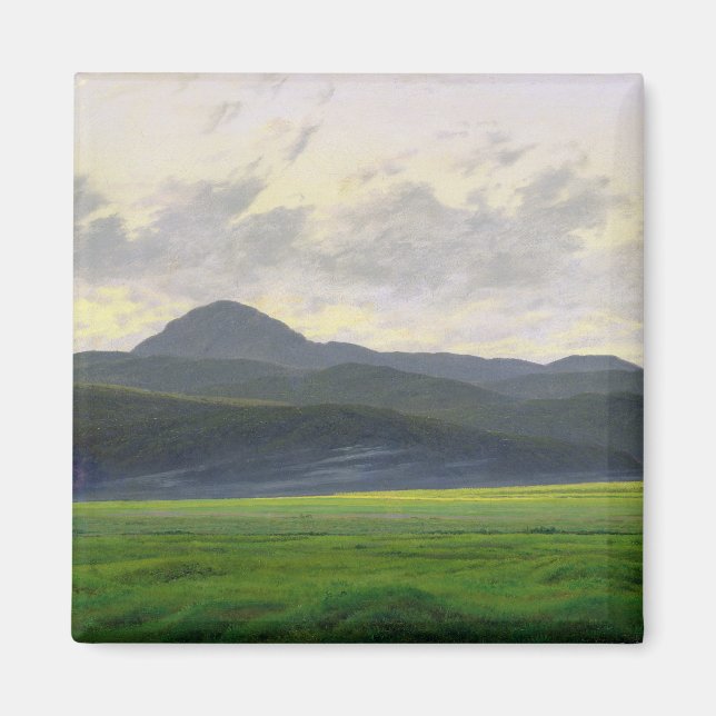 Aimant Paysage montagneux (Devant)