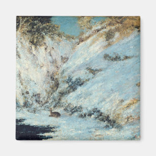 Aimant Paysage neigeux, 1866