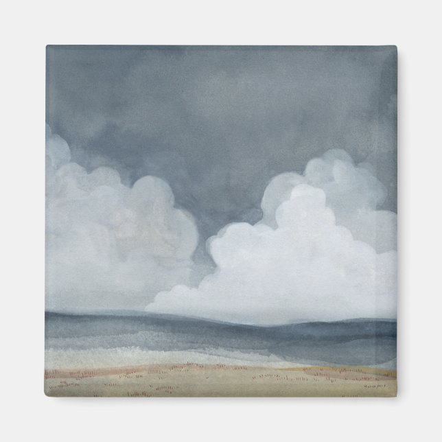Aimant Paysage nuageux (Devant)