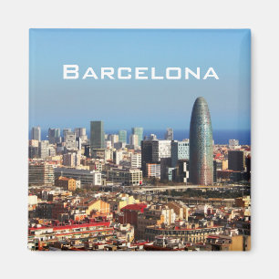 Aimant Paysage urbain de Barcelone