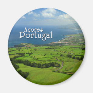 Aimant Paysage vert de Miguel de sao