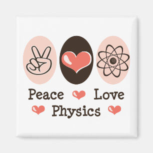 Aimant Peace Love Physnet