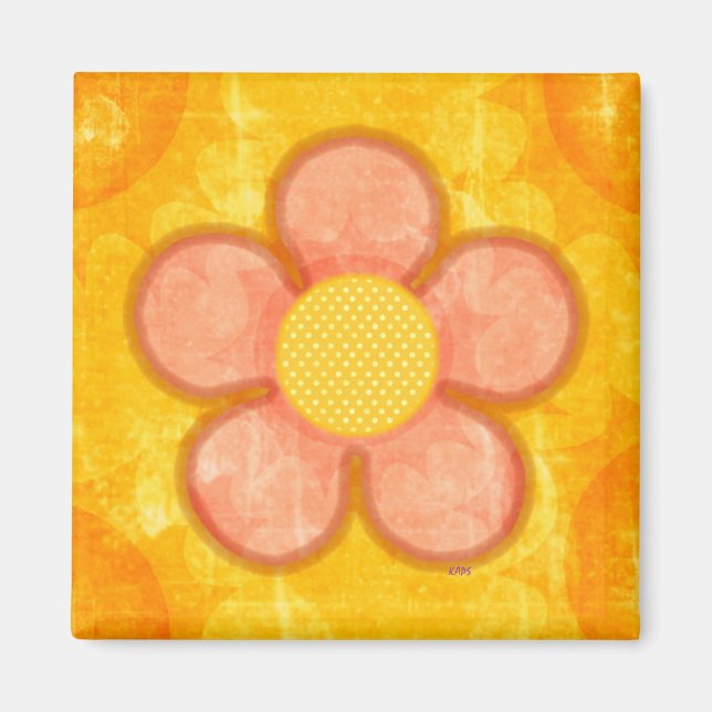 Aimant Peachy Petals (Devant)