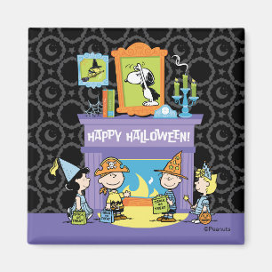 Aimant Peanuts Salles Ensorcelées Halloween
