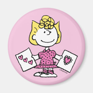 Aimant Peanuts   Valentine's Day   Sally Valentines