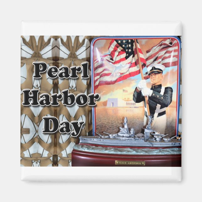 Aimant Pearl Harbour Day (Devant)