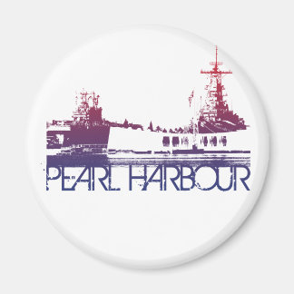 Aimant Pearl Harbour Skyline Design
