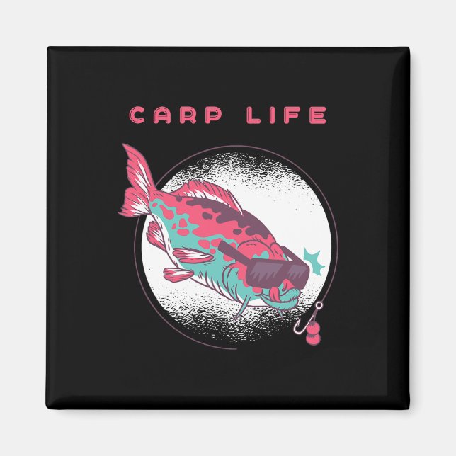 Aimant Pêche à la carpe (Devant)