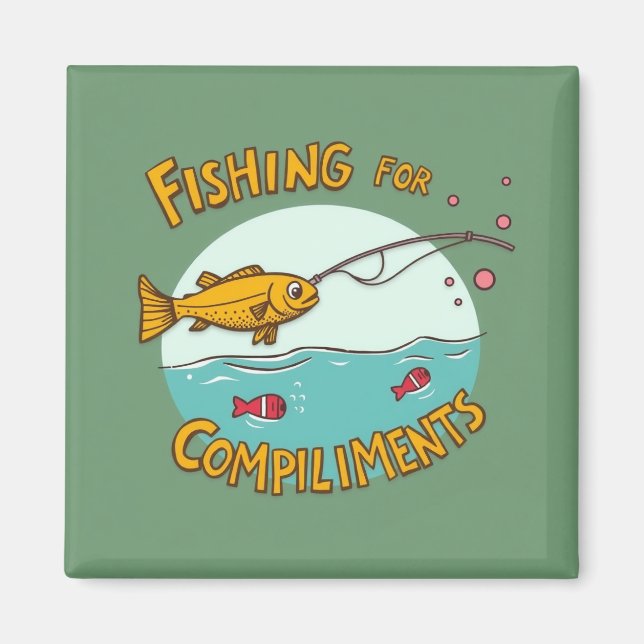 Aimant Pêche aux Compliments (Devant)