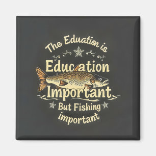 Aimant Pêche contre Éducation