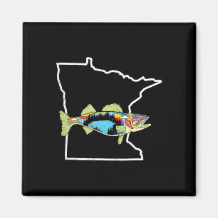 Aimant Pêche de doré du Minnesota Pêcheur en eau douce Do