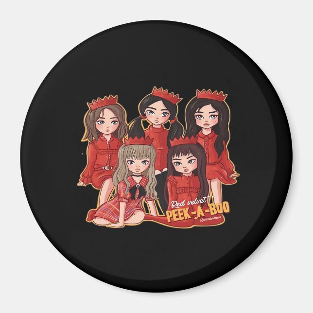 Aimant Peekaboo Cosy Automne (Devant)