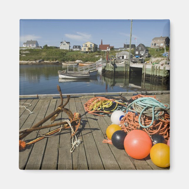 Aimant Peggy's Cove, Nouvelle-Écosse, Canada 2 (Devant)