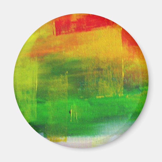 Aimant Peinture Abstraite (Devant)
