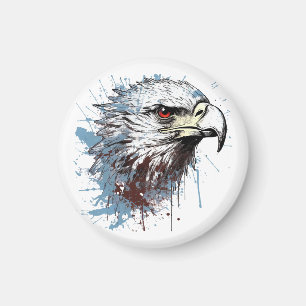 Aimant Peinture d'aigle 