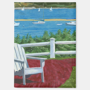 Aimant Peinture de chaise Adirondack