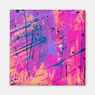 Aimant Peinture de couchage d'été Abstraite