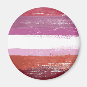 Aimant Peinture de fierté lesbienne