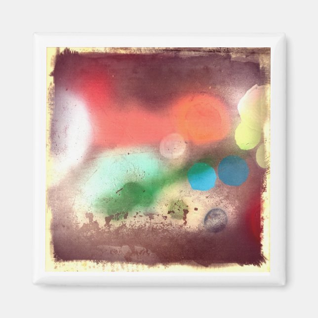 Aimant Peinture de pulvérisation sur filtre rétro en béto (Devant)