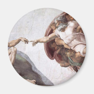 Aimant Peinture Michelangelo originale dans la chapelle d