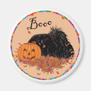 Aimant Pékinois Halloween