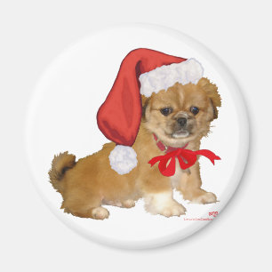 Aimant Pékinois Noël