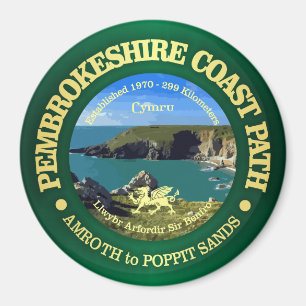 Aimant Pembrokeshire Coast Path