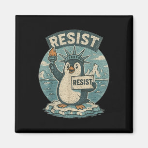 Aimant Penguin Résiste aux Chemises Manifestation de ping