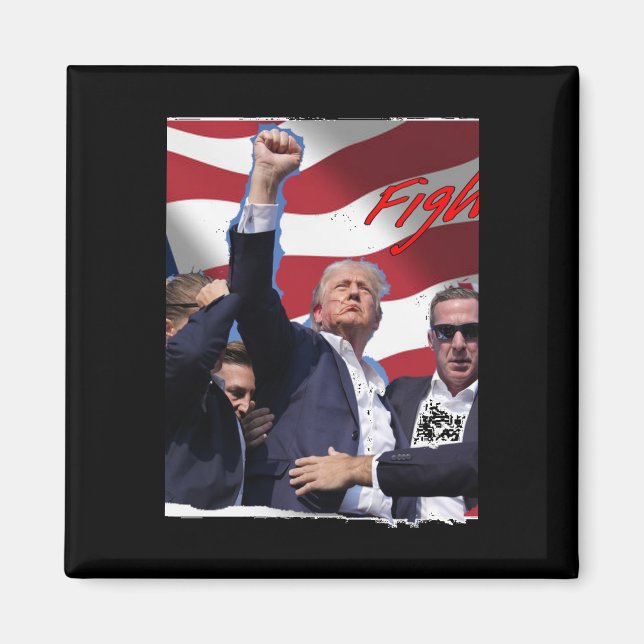 Aimant Pennsylvania Fight ! Active (Devant)