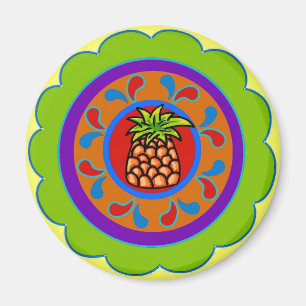 Aimant Pennsylvanie Dutch Hex Sign Welcome