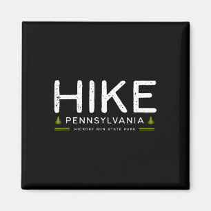 Aimant Pennsylvanie Randonnée du parc d'État de Hickory R