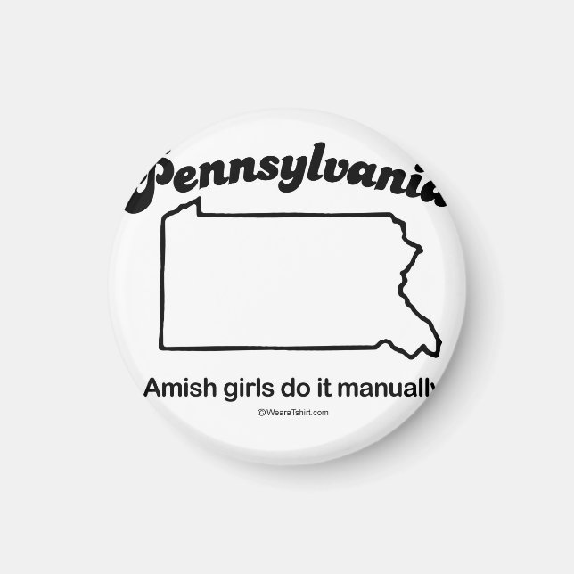 Aimant PENNSYLVANIE - T-shirts "PENNSYLVANIA STATE MOTTO" (Devant)