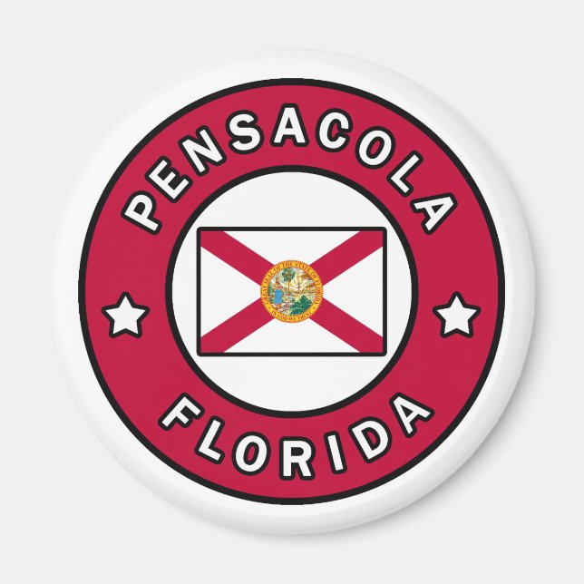 Aimant Pensacola Floride (Devant)