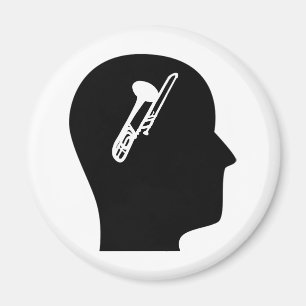 Aimant Penser au trombone